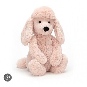 🆕HTF Authentic Pink Bashful Poodle | Jellycat Retired Medium